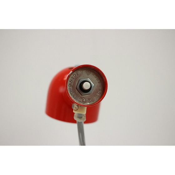 Image 1 of Vintage metal and chrome table lamp for Napako, Czechoslovakia 1960