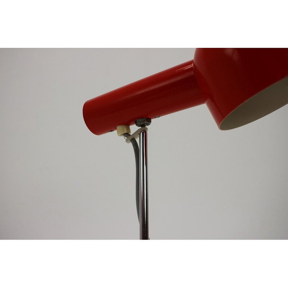 Image 1 of Vintage metal and chrome table lamp for Napako, Czechoslovakia 1960