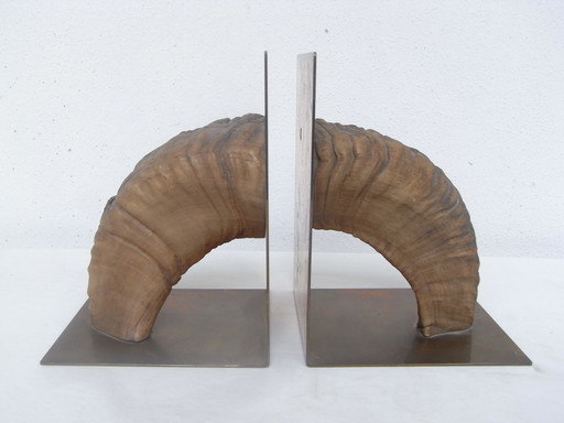 Carl Auböck bookends brass Horn Austria