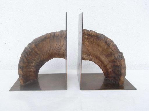 Carl Auböck bookends brass Horn Austria