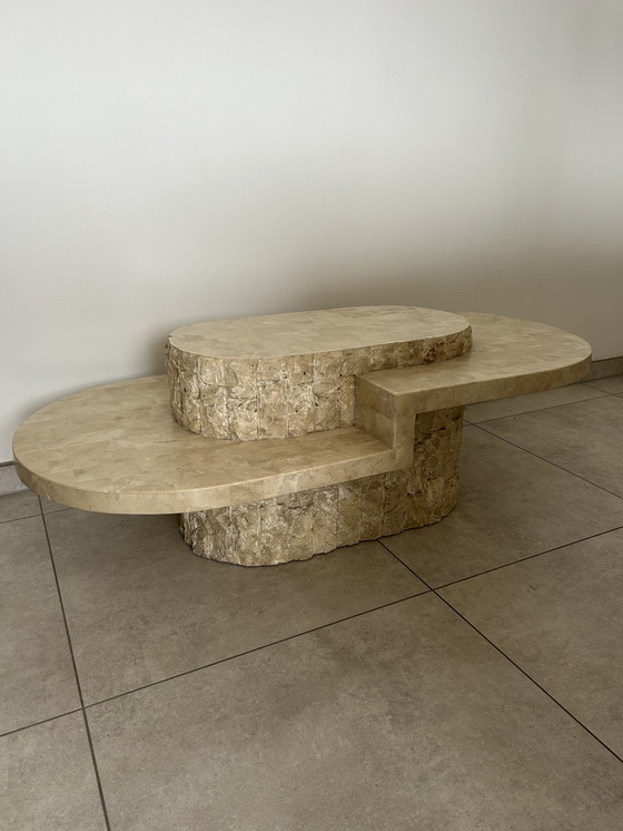 Image 1 of Table basse en pierre de Mactan