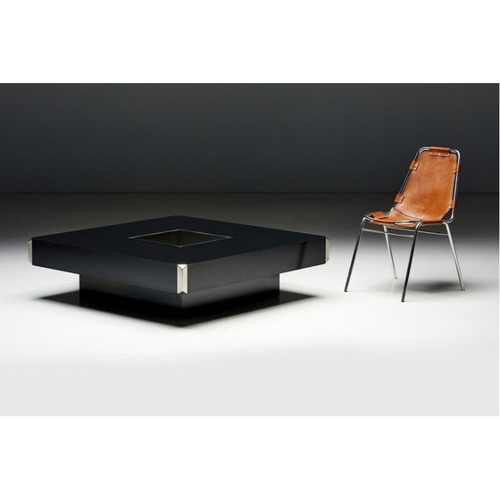 Image 1 of Vintage formica rectangular coffee table for Cidue, Italy 1970