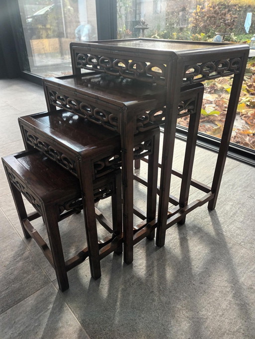 Nest Handmade Chinese Side Tables 1920'S