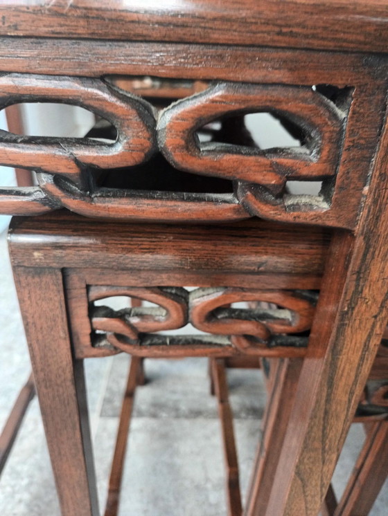 Image 1 of Nest Handmade Chinese Side Tables 1920'S