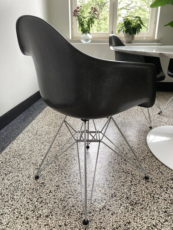 Image 1 of Vitra Eames Fibreglass Dar Elephant Hide Grey