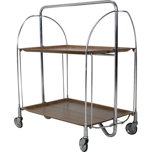 Mid-century adjustable trolley bar, 1980s