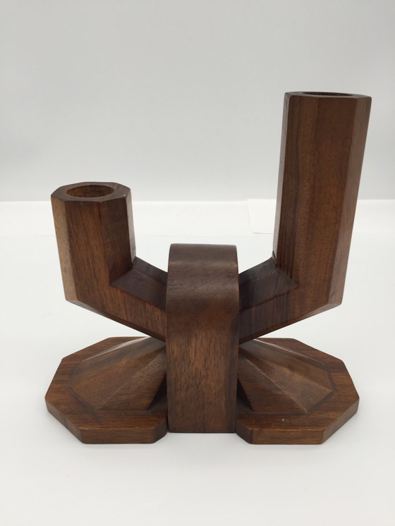 Image 1 of Amsterdam school candlestick