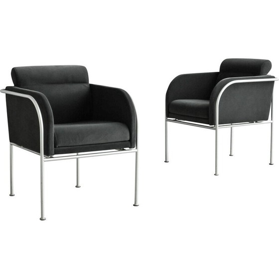Image 1 of Vintage armchair by Friis & Moltke for Randers Mobelfabrik, Denmark 1990s