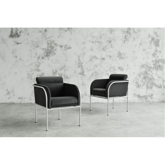 Image 1 of Vintage armchair by Friis & Moltke for Randers Mobelfabrik, Denmark 1990s