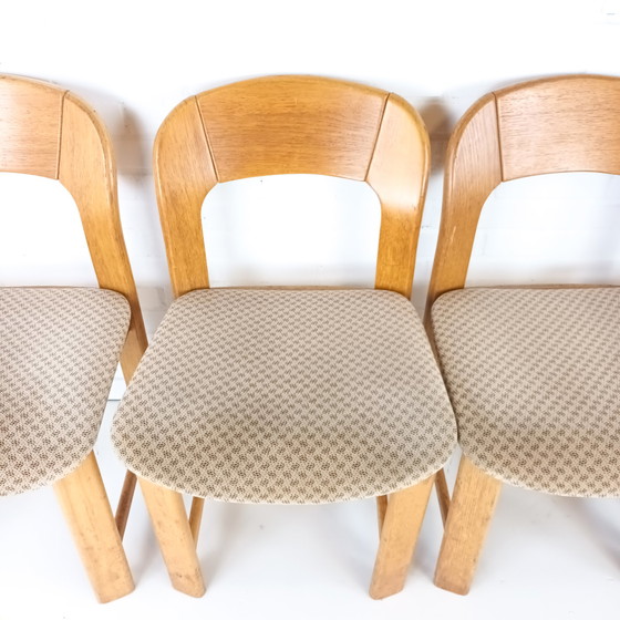 Image 1 of 4x vintage brutalist chair