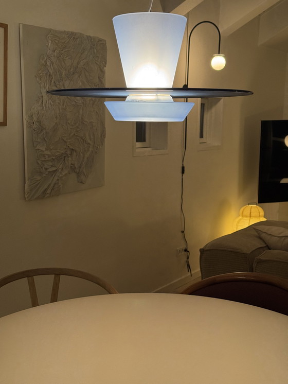 Image 1 of Rara lampada a sospensione Arteluce Zefiro 3 di Giuseppe Ramella - Design iconico del 1987