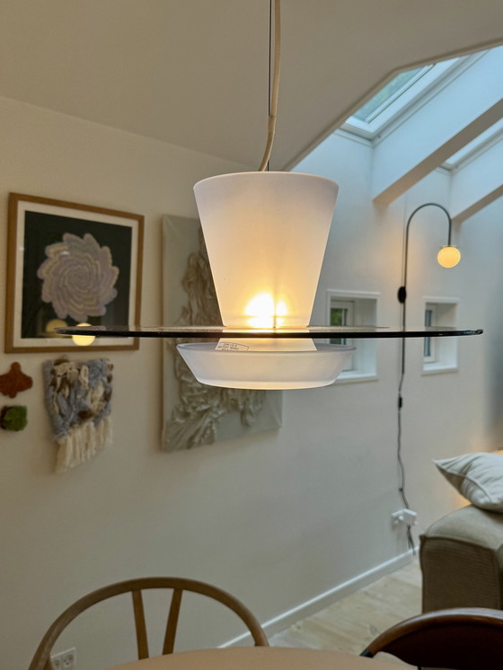 Image 1 of Rara lampada a sospensione Arteluce Zefiro 3 di Giuseppe Ramella - Design iconico del 1987