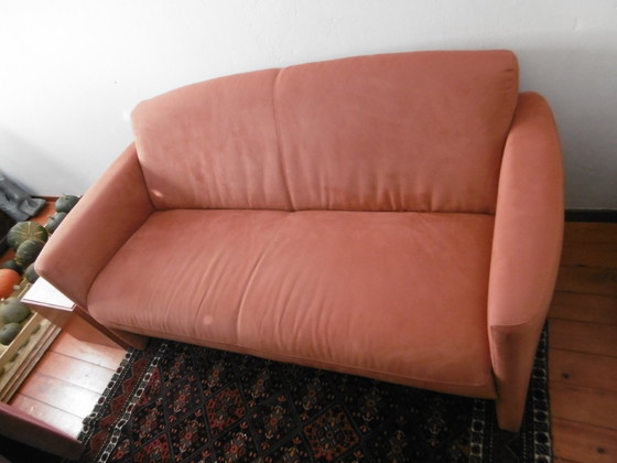 Image 1 of Montèl Sofa 2.5 Seater Model Fresh Fabric, Montara Color 0012 Orange-Blush