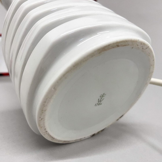 Image 1 of Lampada da tavolo in porcellana vintage per Wallendorfer Porzellan, Germania 1960
