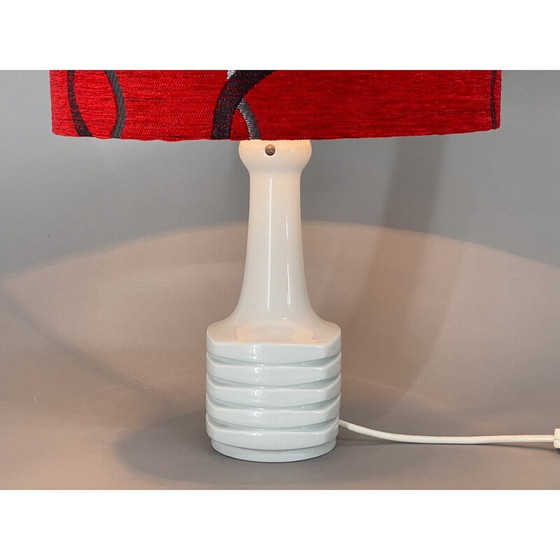 Image 1 of Lampada da tavolo in porcellana vintage per Wallendorfer Porzellan, Germania 1960