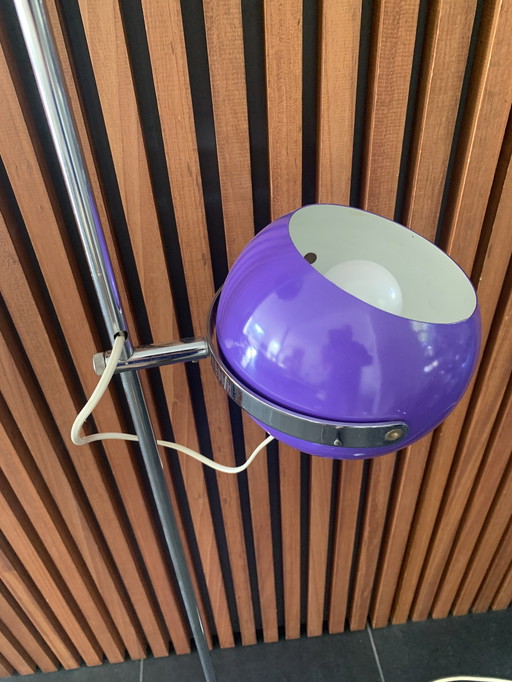 Vintage Floor Lamp - Purple