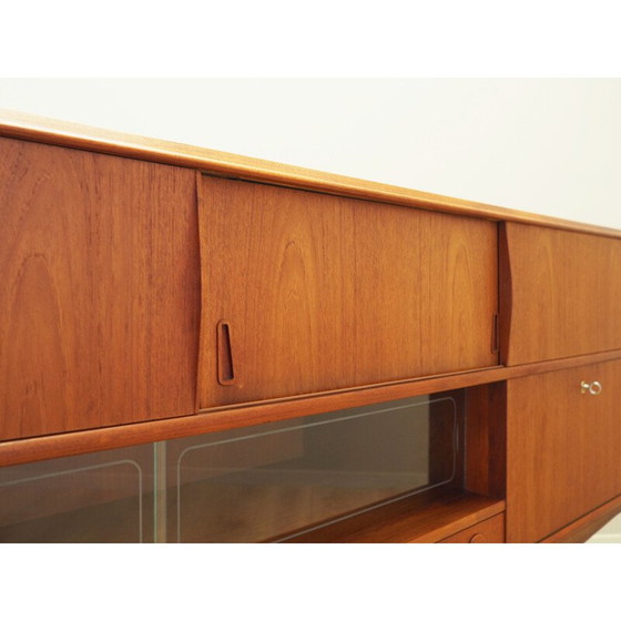 Image 1 of Vintage teak highboard, Denmark 1970s