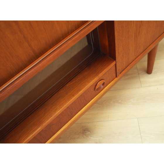 Image 1 of Vintage teak highboard, Denmark 1970s