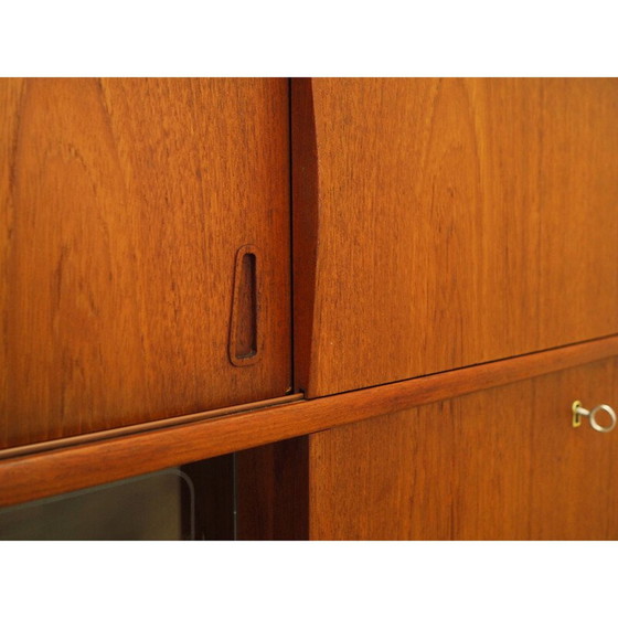 Image 1 of Vintage teak highboard, Denmark 1970s