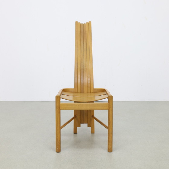 Image 1 of 3x Postmodern Dining Chair by Allmilmö, 1980s