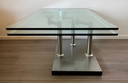 Very unique vintage design coffee table made in Italy
