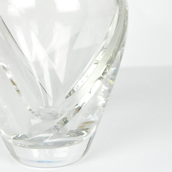 Image 1 of Vintage crystal vase by Royal Doulton, UK 1980s