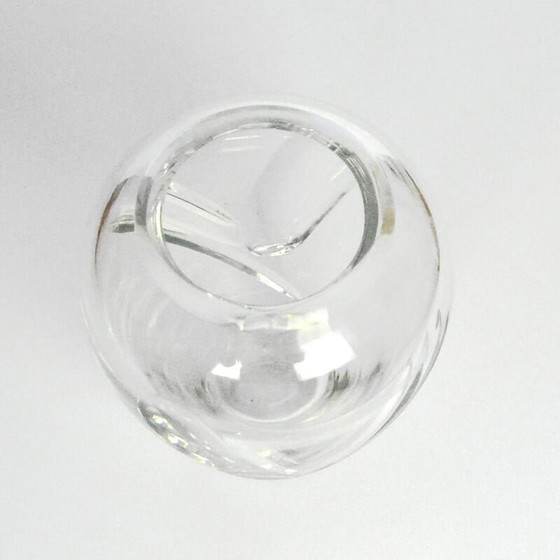 Image 1 of Vintage crystal vase by Royal Doulton, UK 1980s