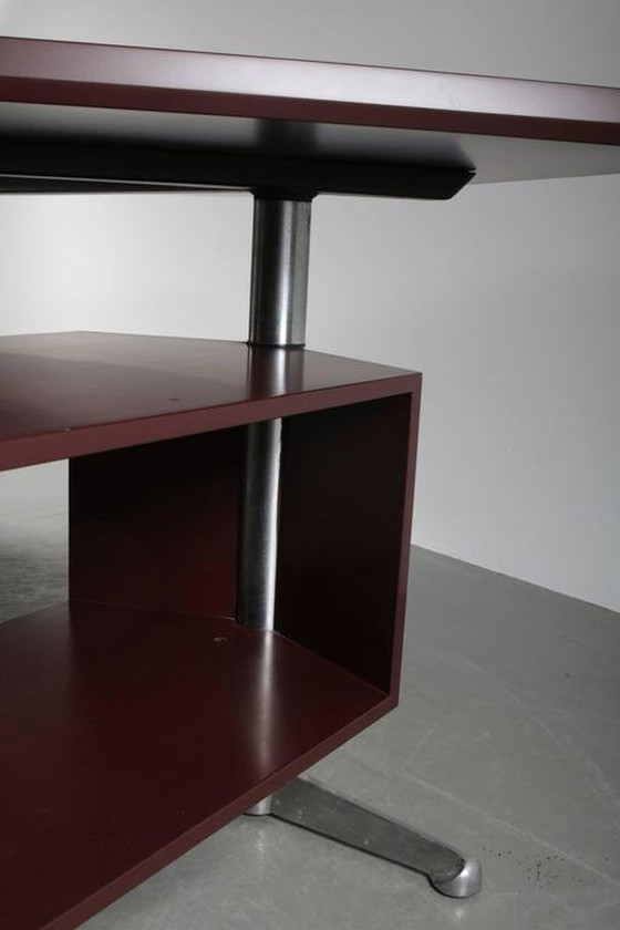 Image 1 of 1950s Executive Desk by Osvaldo Borsani for Tecno Milano, Italy