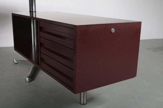 Image 1 of 1950s Executive Desk by Osvaldo Borsani for Tecno Milano, Italy