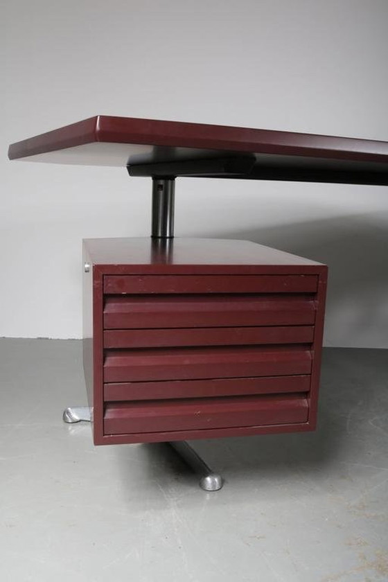 Image 1 of 1950s Executive Desk by Osvaldo Borsani for Tecno Milano, Italy