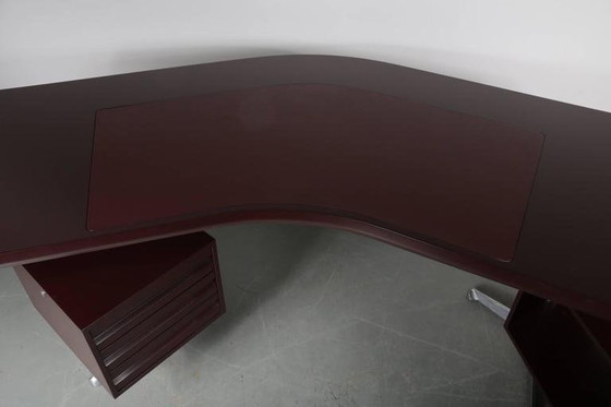 Image 1 of 1950s Executive Desk by Osvaldo Borsani for Tecno Milano, Italy