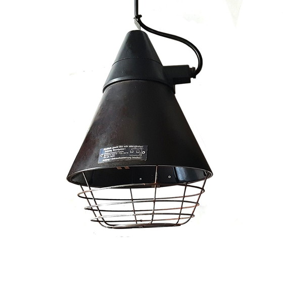 Image 1 of Industrial Bakelite Pendant Lamp from Veb Narva, Germany, 1960s