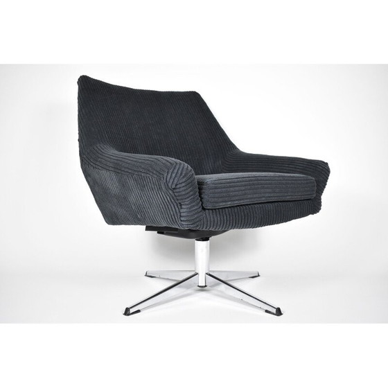 Image 1 of Poltrona vintage Shell DDR Black Cord, Repubblica Democratica Tedesca, anni '60