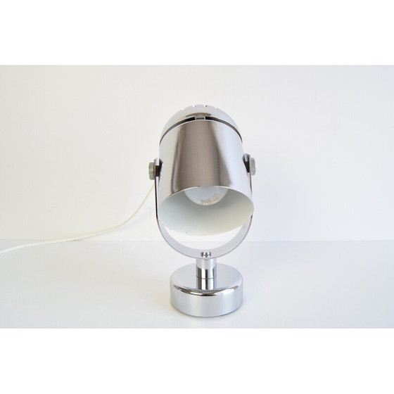 Image 1 of Lampada da parete vintage in metallo cromato di Stanislav Indra per Combi Lux, Cecoslovacchia 1970