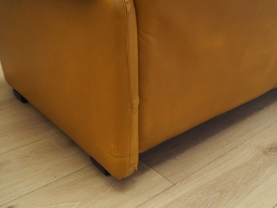 Image 1 of Divano in pelle gialla, design italiano, anni &#39;60, produttore: B&amp;B Italia, designer: Tobia Scarpa