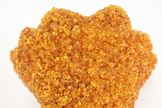 Image 1 of Pareja de apliques de ámbar y malaquita. Obra contemporánea.