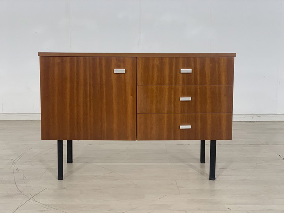 Image 1 of 70s chest of drawers hall cupboard sideboard vintage