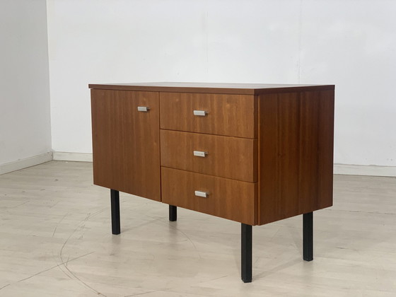 Image 1 of 70s chest of drawers hall cupboard sideboard vintage