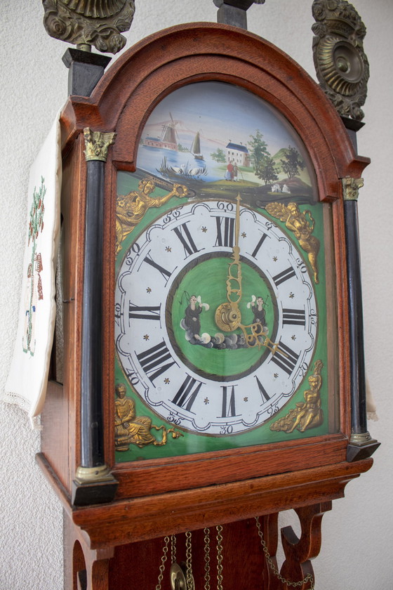 Image 1 of Beautiful Frisian Tail Clock