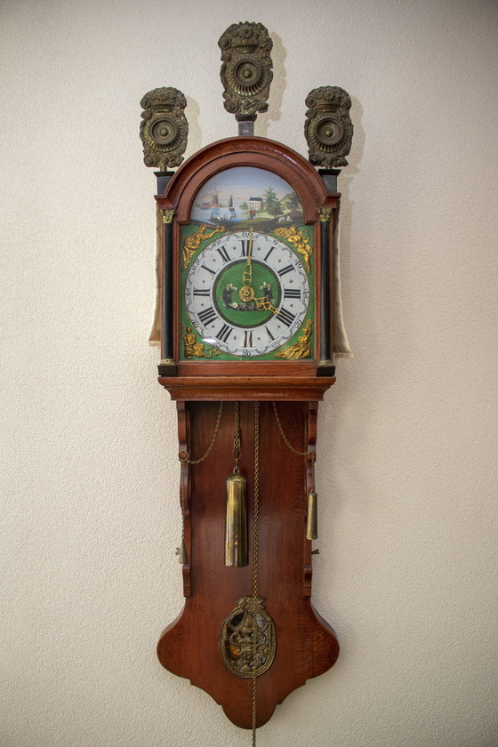 Image 1 of Beautiful Frisian Tail Clock