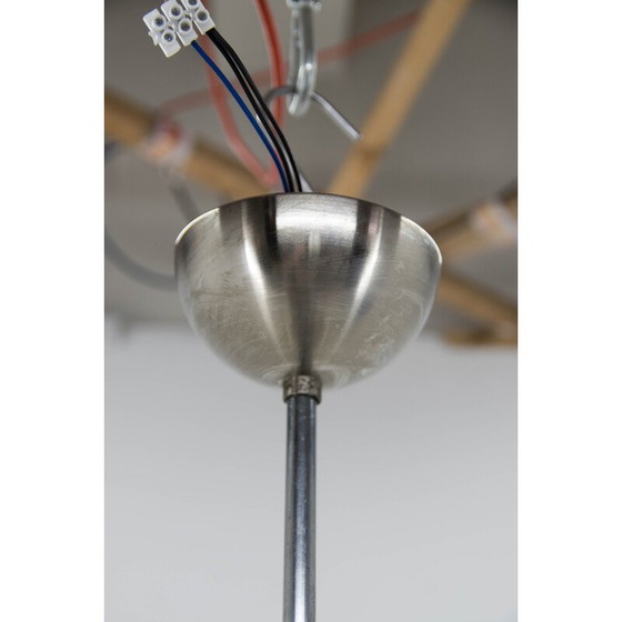 Image 1 of Vintage Bauhaus brass chandelier by Frantisek Anyz for Ias, 1920
