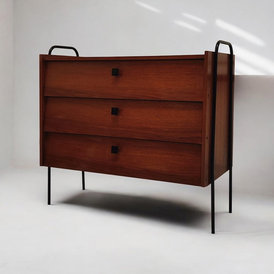 Image 1 of Mid - Century Shoe Cabinet