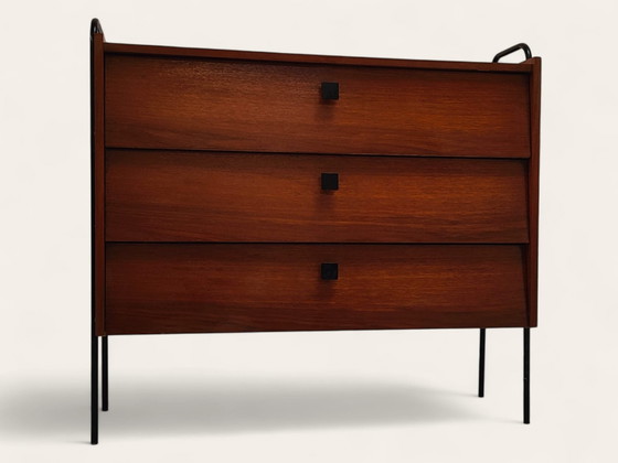 Image 1 of Mid - Century Shoe Cabinet