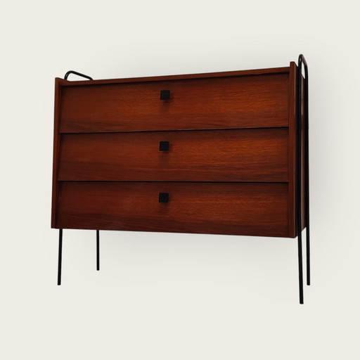 Mid - Century Shoe Cabinet