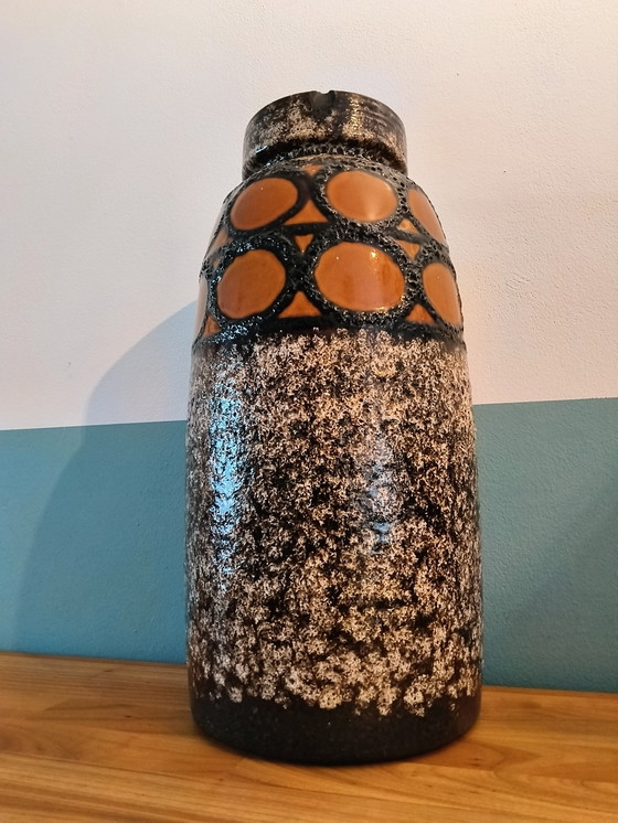 Image 1 of West Germany Scheurich floor vase