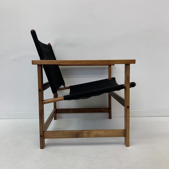 Image 1 of Silla Safari de diseño Mid-Century de Hyllinge Møbler Dinamarca, años 70