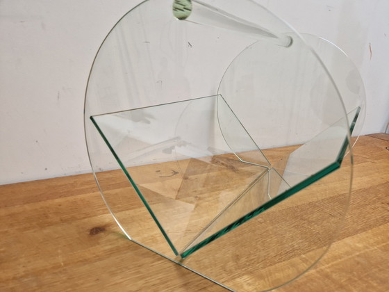 Image 1 of Glass magazine holder