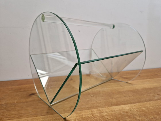 Image 1 of Glass magazine holder