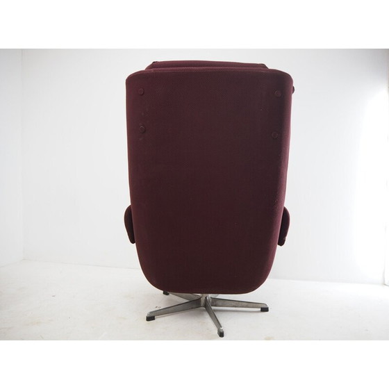 Image 1 of Sillón giratorio de mediados de siglo, Checoslovaquia, década de 1960