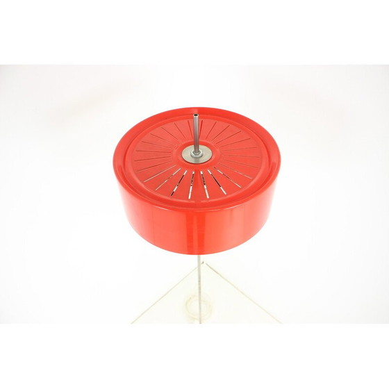 Image 1 of Lampada da terra vintage in plastica, cromo e metallo, Cecoslovacchia, anni '60